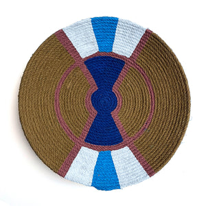 Handcrafted Natural Fiber Wall Art