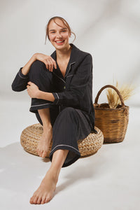 Set of Super Soft Black Pyjamas