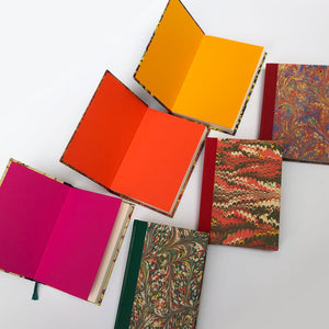 Hardcover Hand-Marbled Notebook